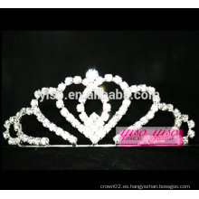 Joyería de la manera del diseñador shinning la joyería bonita del pelo tiaras